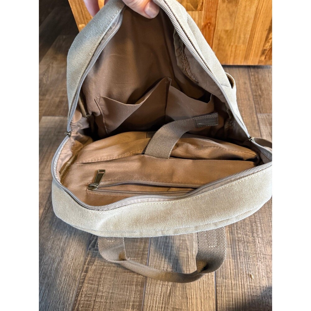 CargoIt Canvas Backpack - Picture 3 of 5
